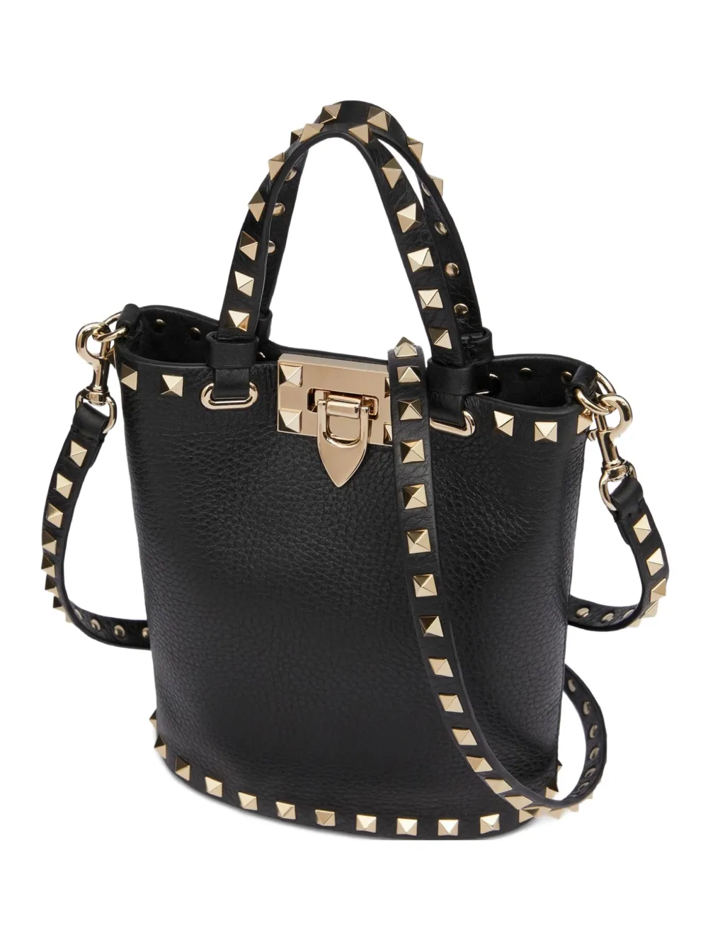 Valentino Garavani Rockstud tote bag - Zwart