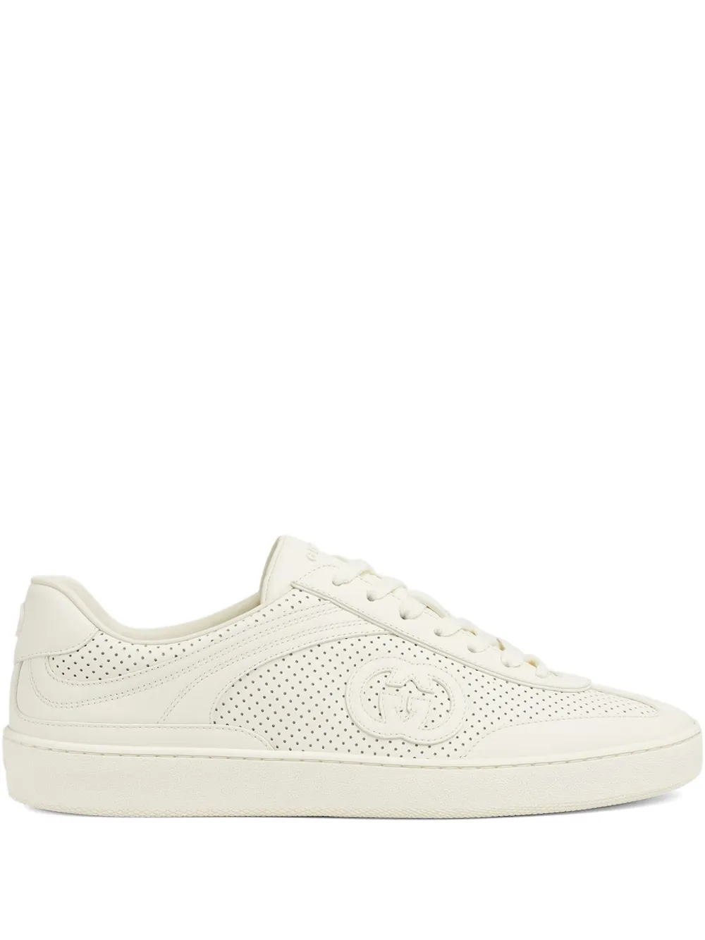 Gucci perforated leather sneakers White