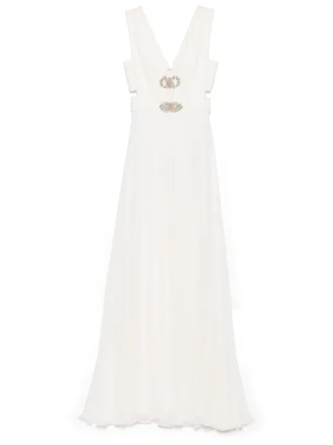 Zuhair Murad V-neck dress
