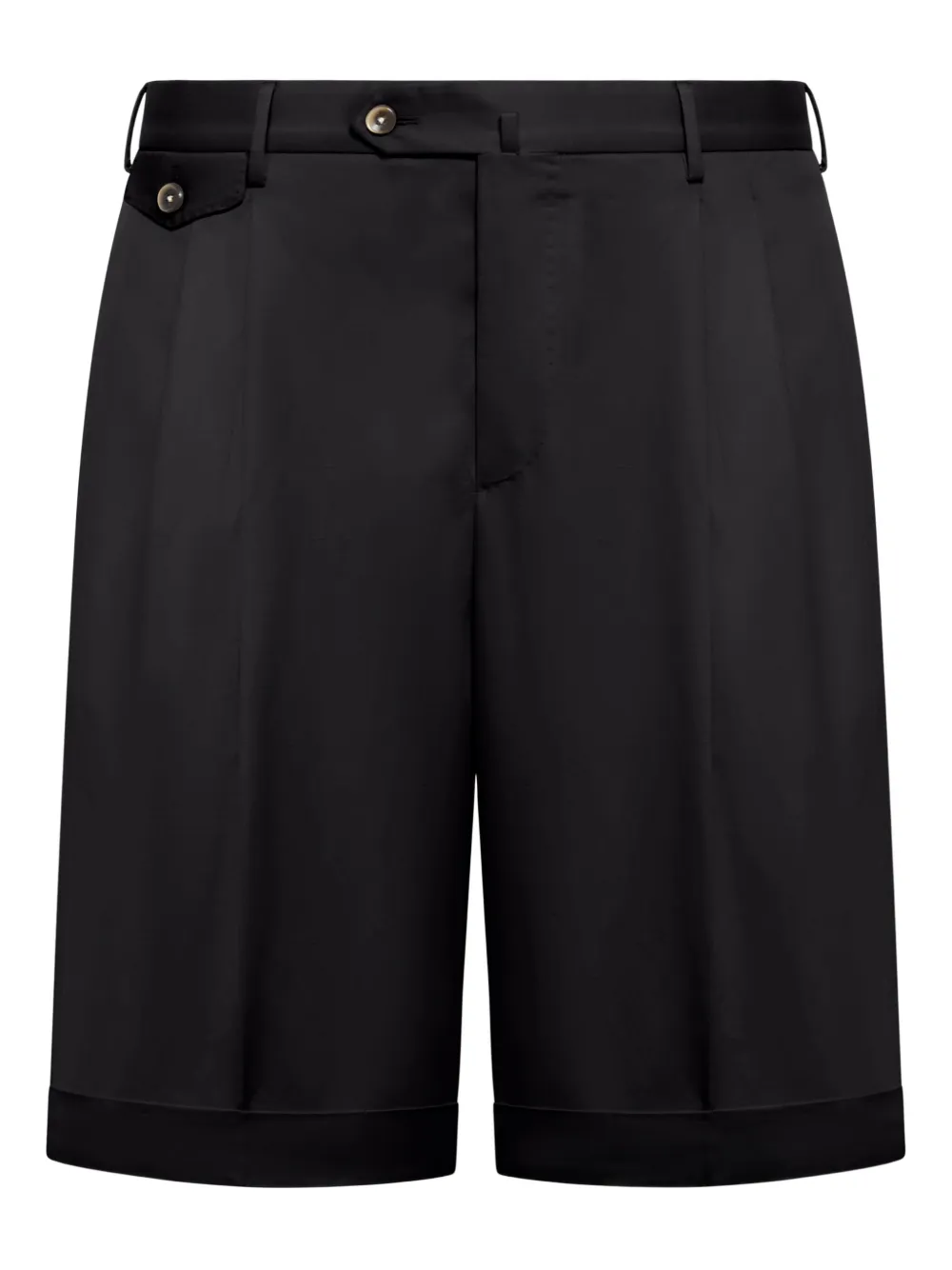 PT Torino Shorts met plooidetail Zwart