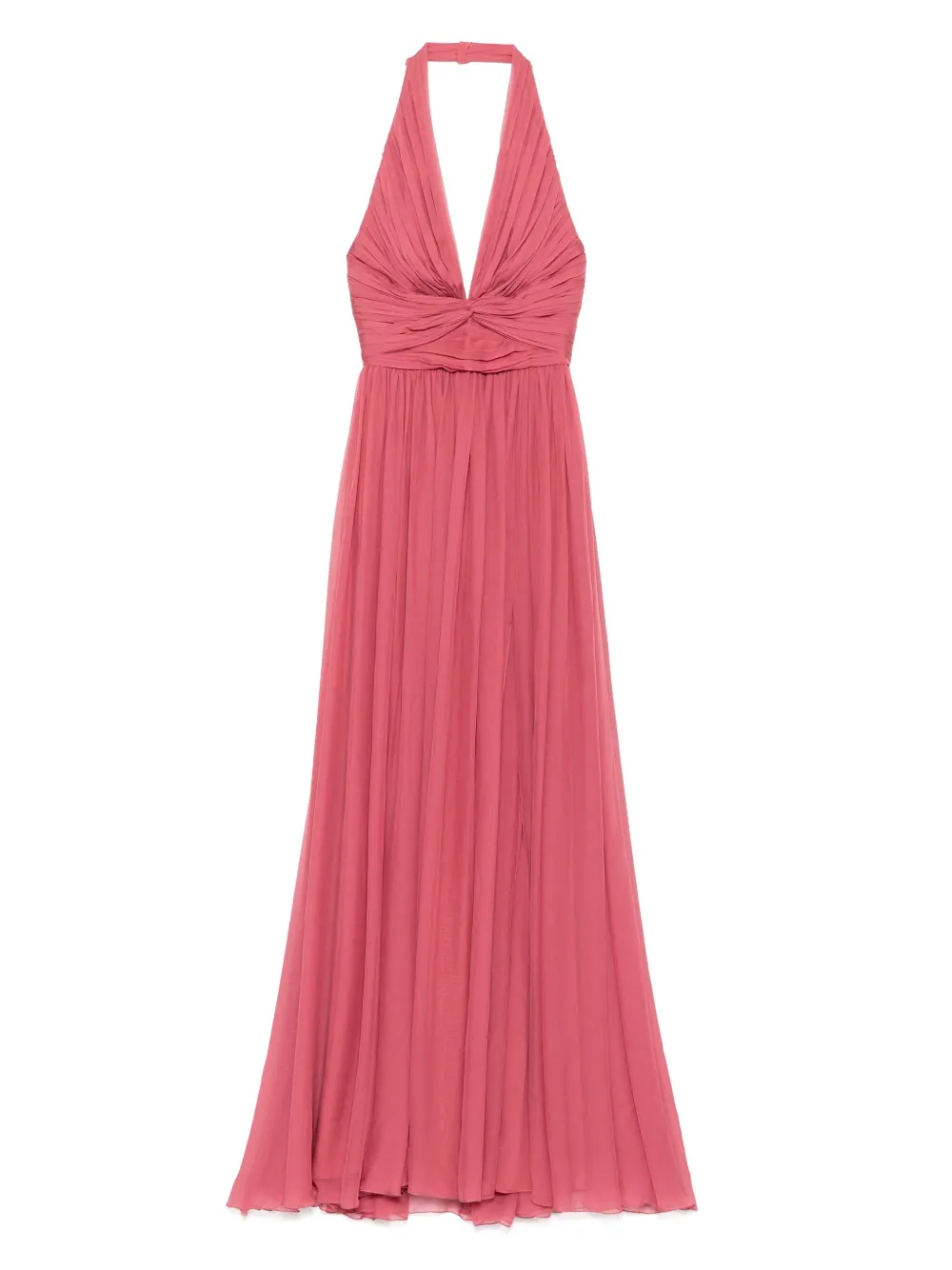 Zuhair Murad V-neck dress - レッド Zuhair Murad V-neck dress - レッド