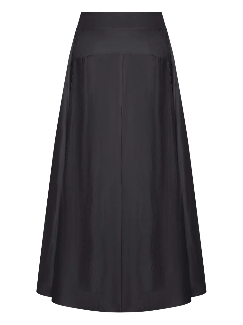 pleated maxi skirt