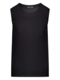 Transit wide-shoulder jersey tank top - Black