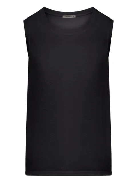 Transit wide-shoulder jersey tank top