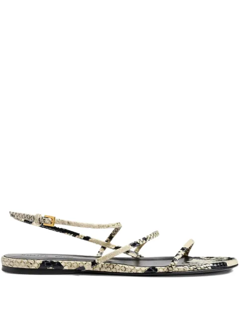 KHAITE Loop flat sandals 