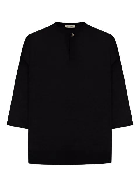 Fear Of God henley-neck T-shirt