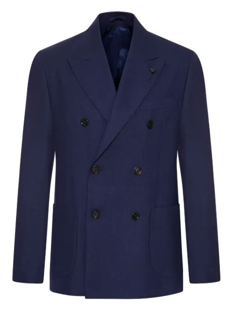 Lardini double-breasted blazer