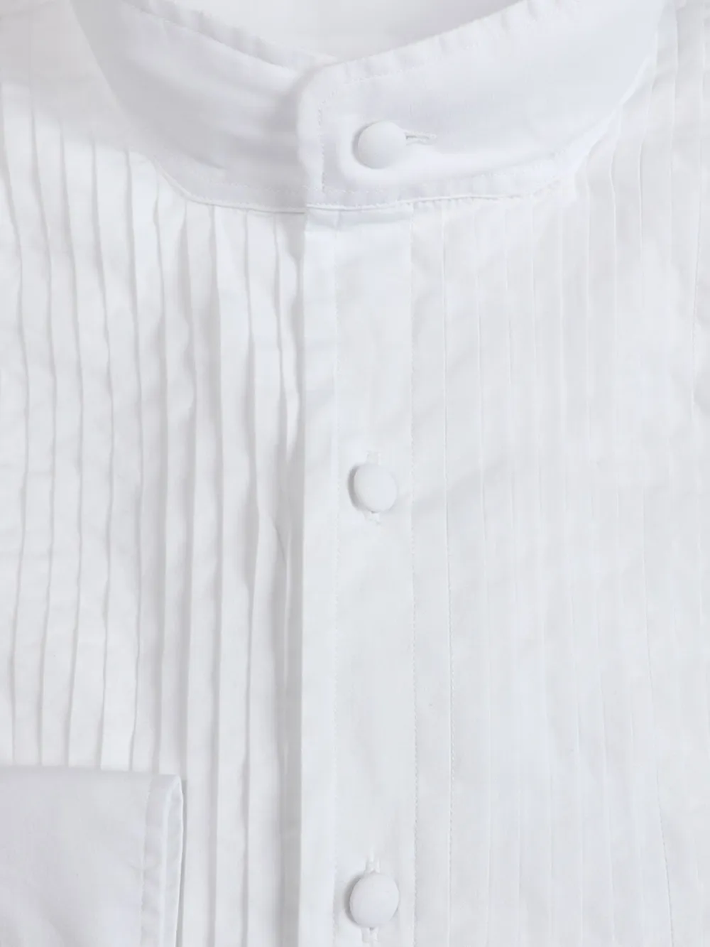 Tagliatore pleated shirt - Wit