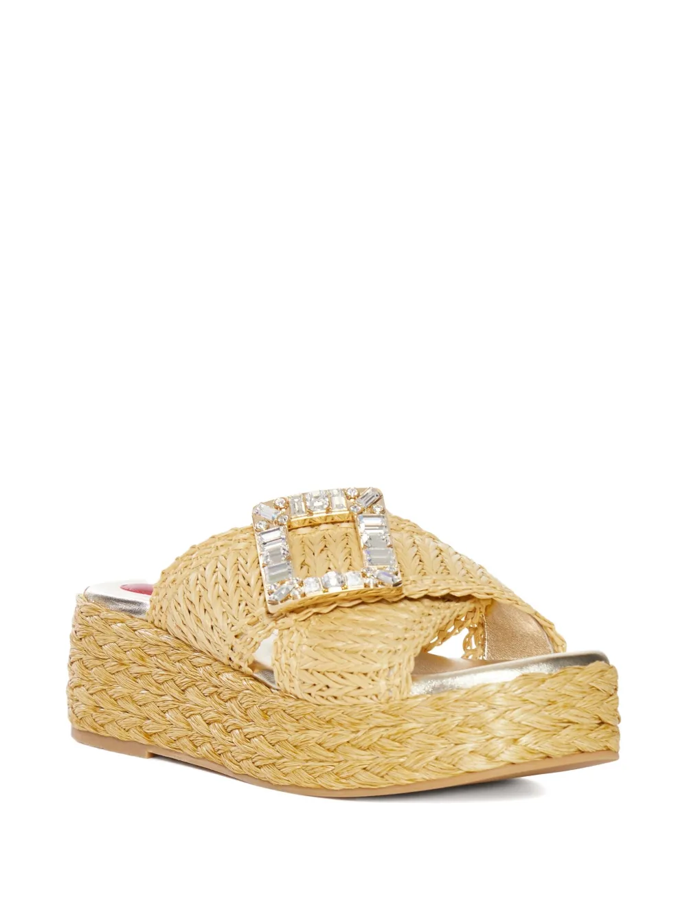Roger Vivier mules en raphia 60 mm | mules à talon | Image 2