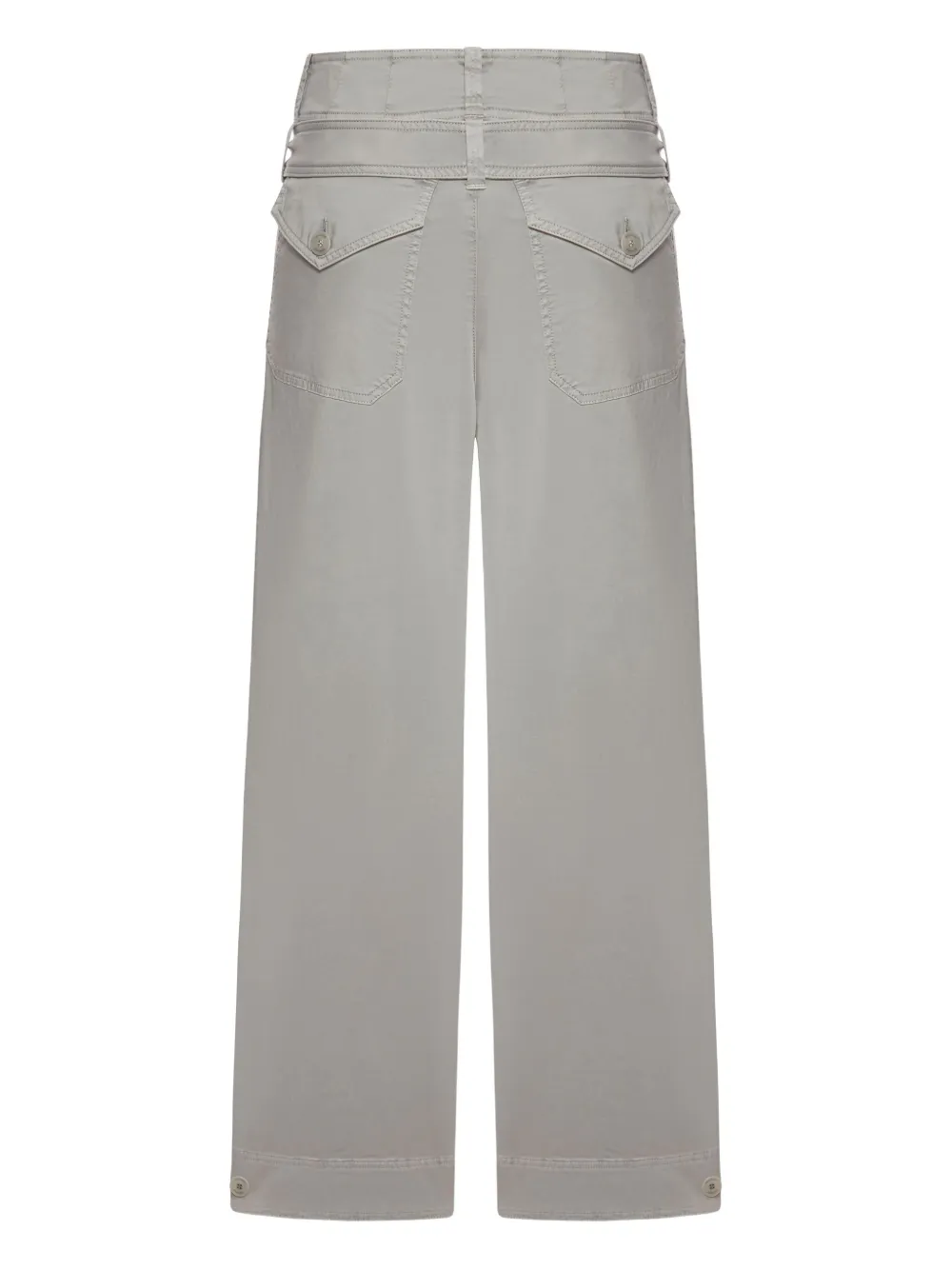 Seafarer belted trousers - Grijs