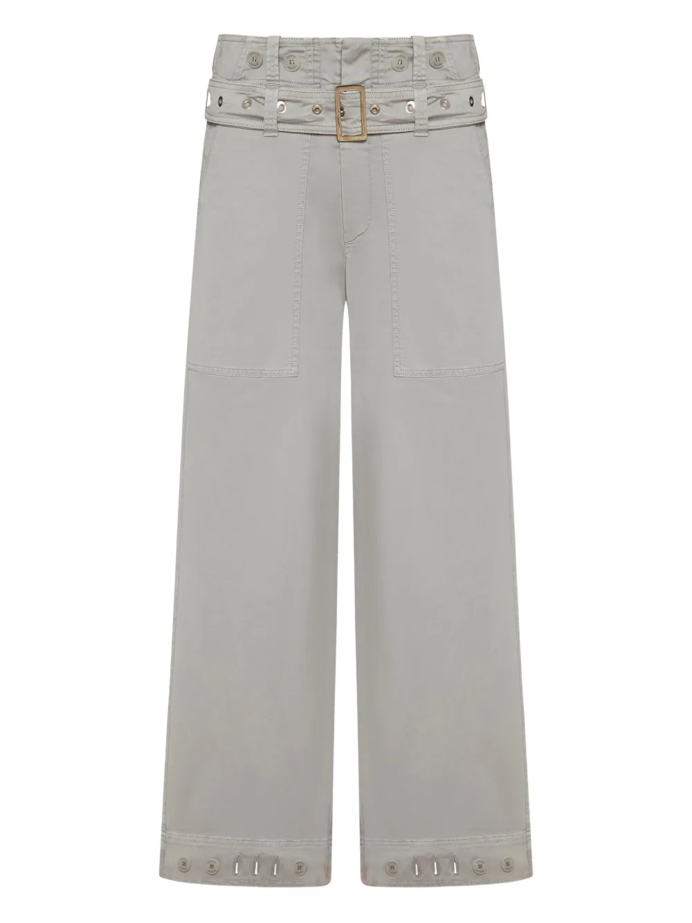 belted trousers