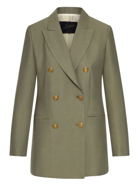 Seafarer gold-button double-breasted blazer