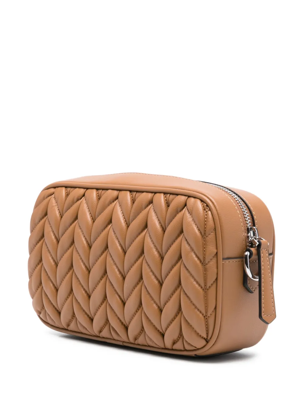 Karl Lagerfeld K Weave gewatteerde crossbodytas Bruin