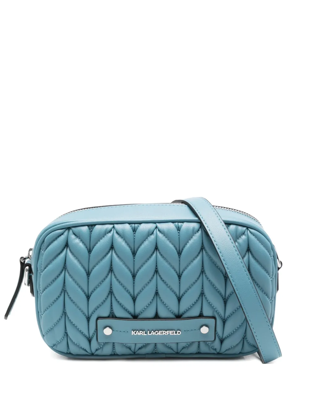 Karl Lagerfeld Gewatteerde crossbodytas Blauw
