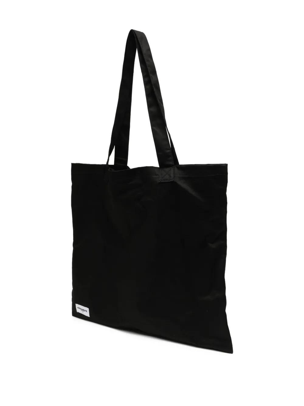 CHOCOOLATE Grafische shopper Zwart