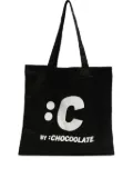 CHOCOOLATE graphic tote bag - Black