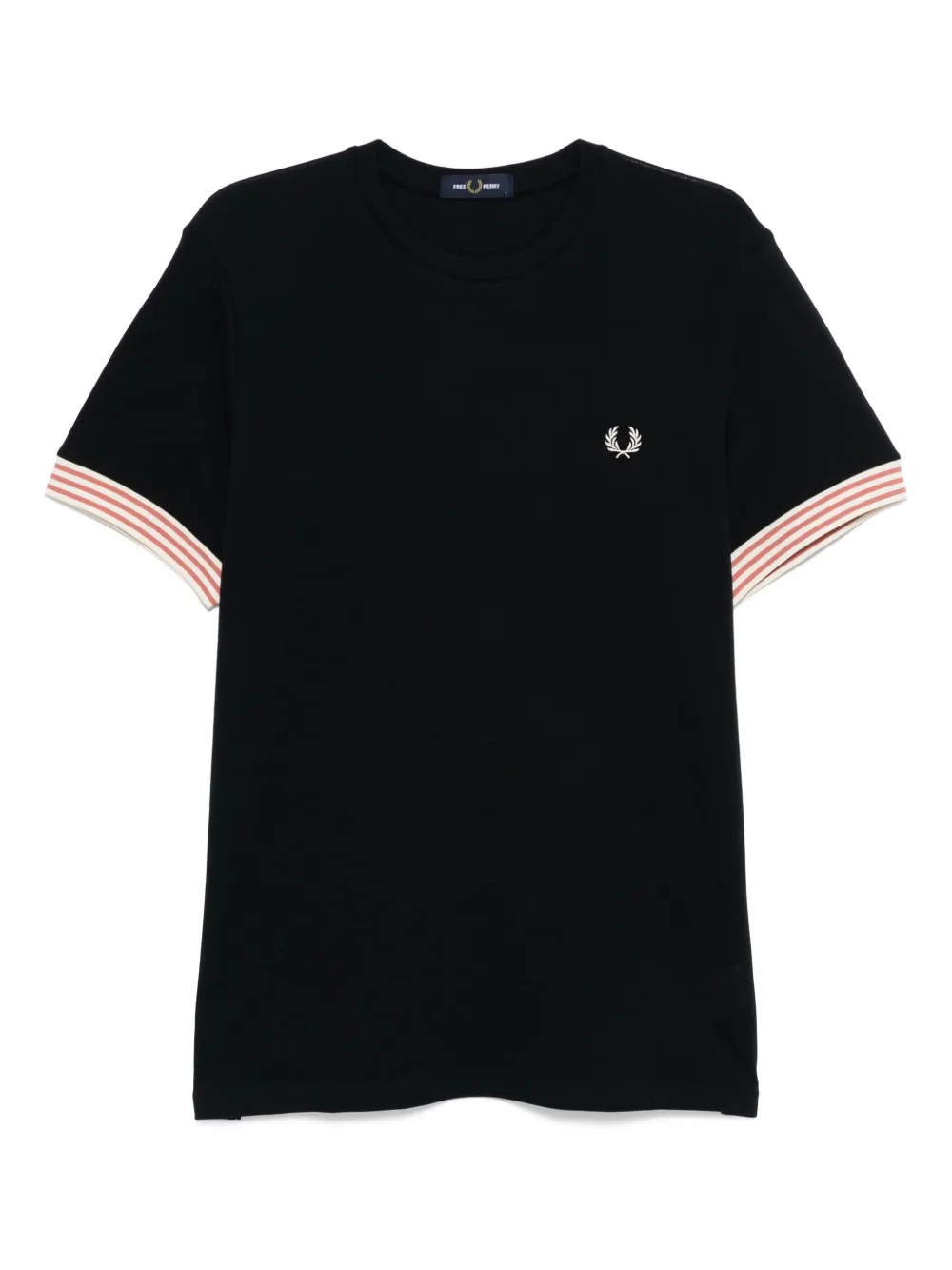 Fred Perry playera con puños a rayas | azul | Image 1