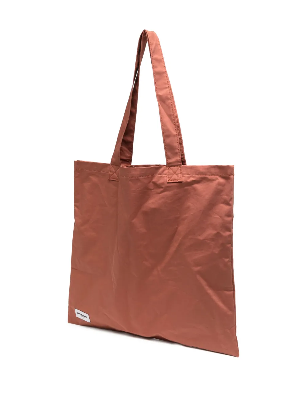 CHOCOOLATE Grafische shopper Oranje