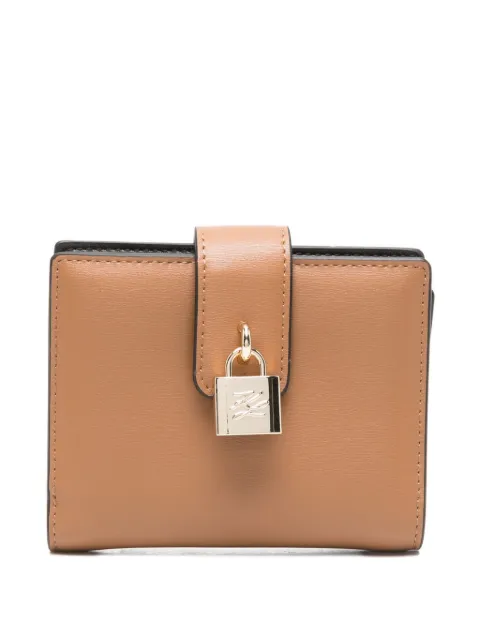 Karl Lagerfeld cartera con detalle de candado