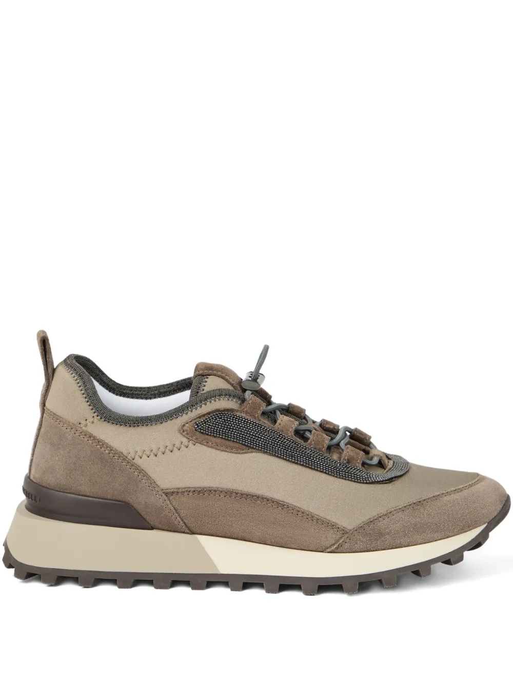 Brunello Cucinelli baskets en daim | Image 1