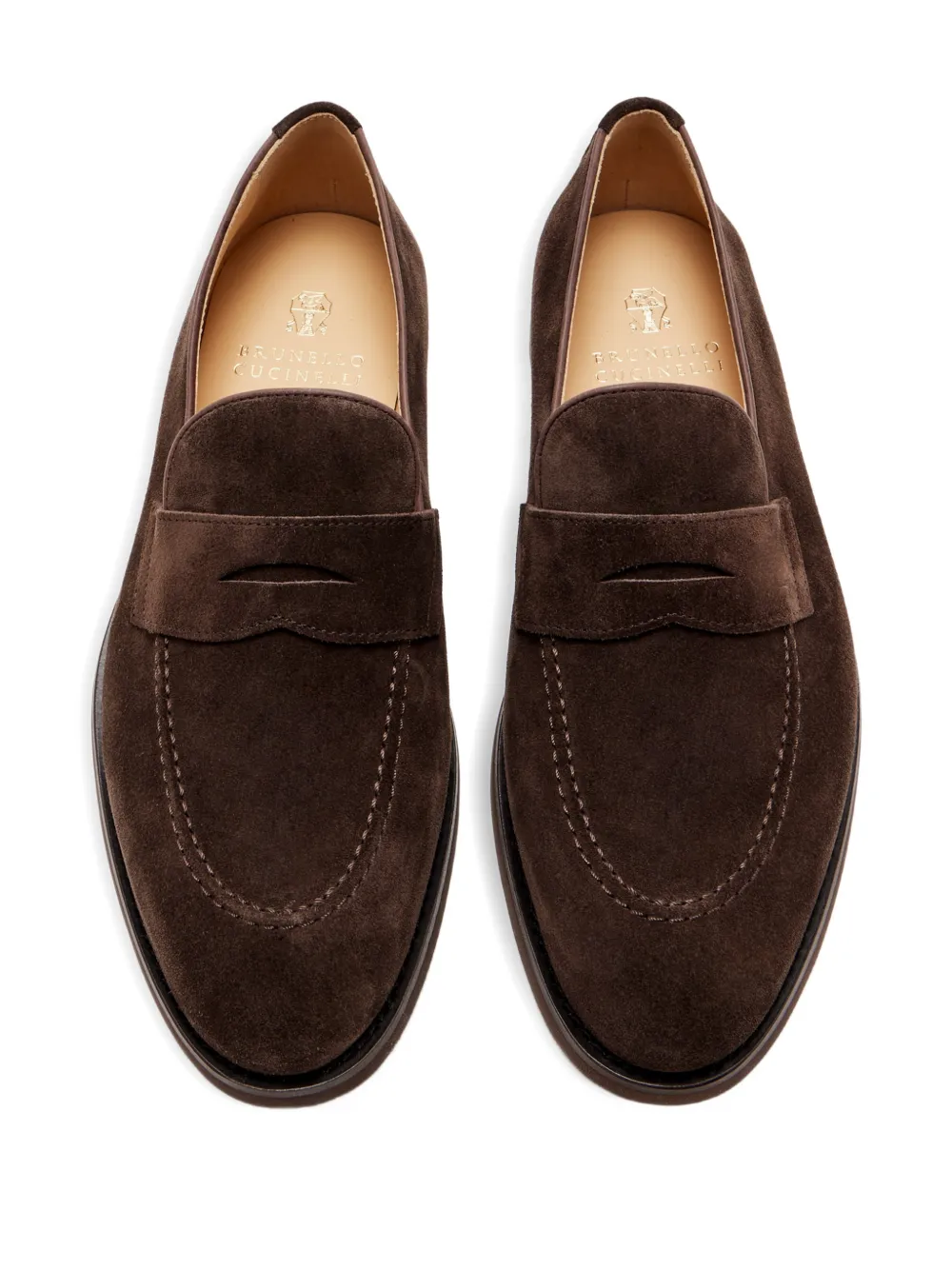 Brunello Cucinelli スエード ペニーローファー | Image 2