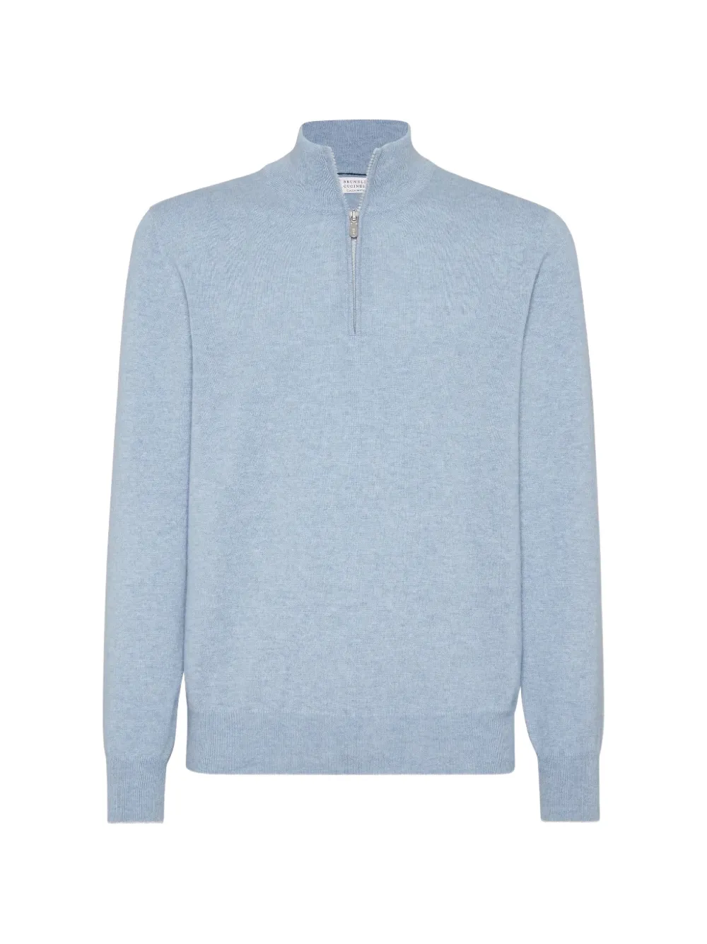 Brunello Cucinelli Trui met rits Blauw