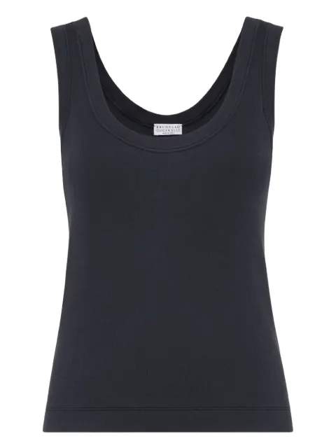 Brunello Cucinelli ribbed tank top