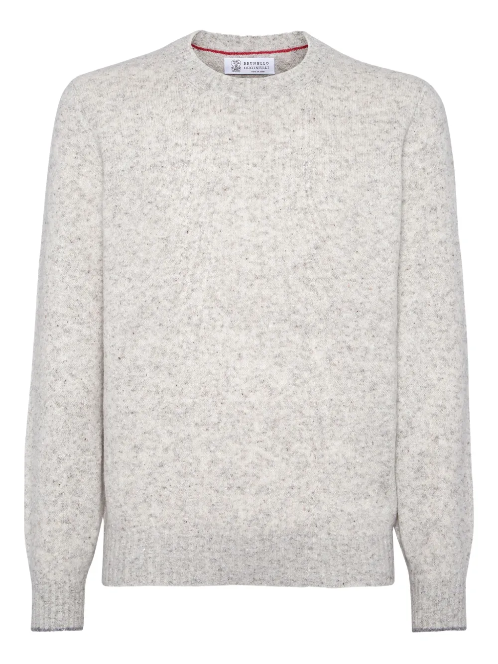 Brunello Cucinelli suéter con efecto melange | gris | Image 1