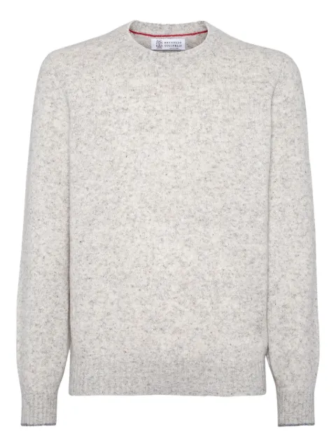 Brunello Cucinelli mélange-effect sweater