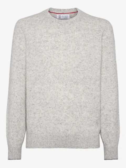 Brunello Cucinelli mélange-effect sweater