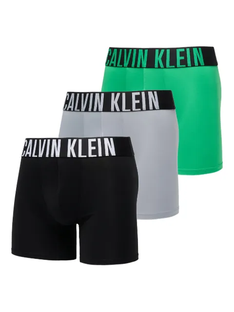 Calvin Klein logo-waistband boxers (pack of three)