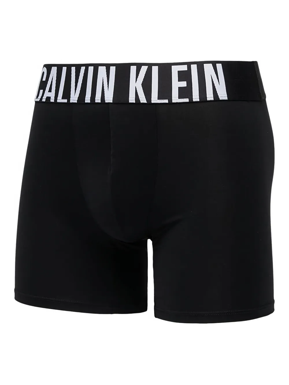 Calvin Klein Drie boxershorts met logoband Zwart