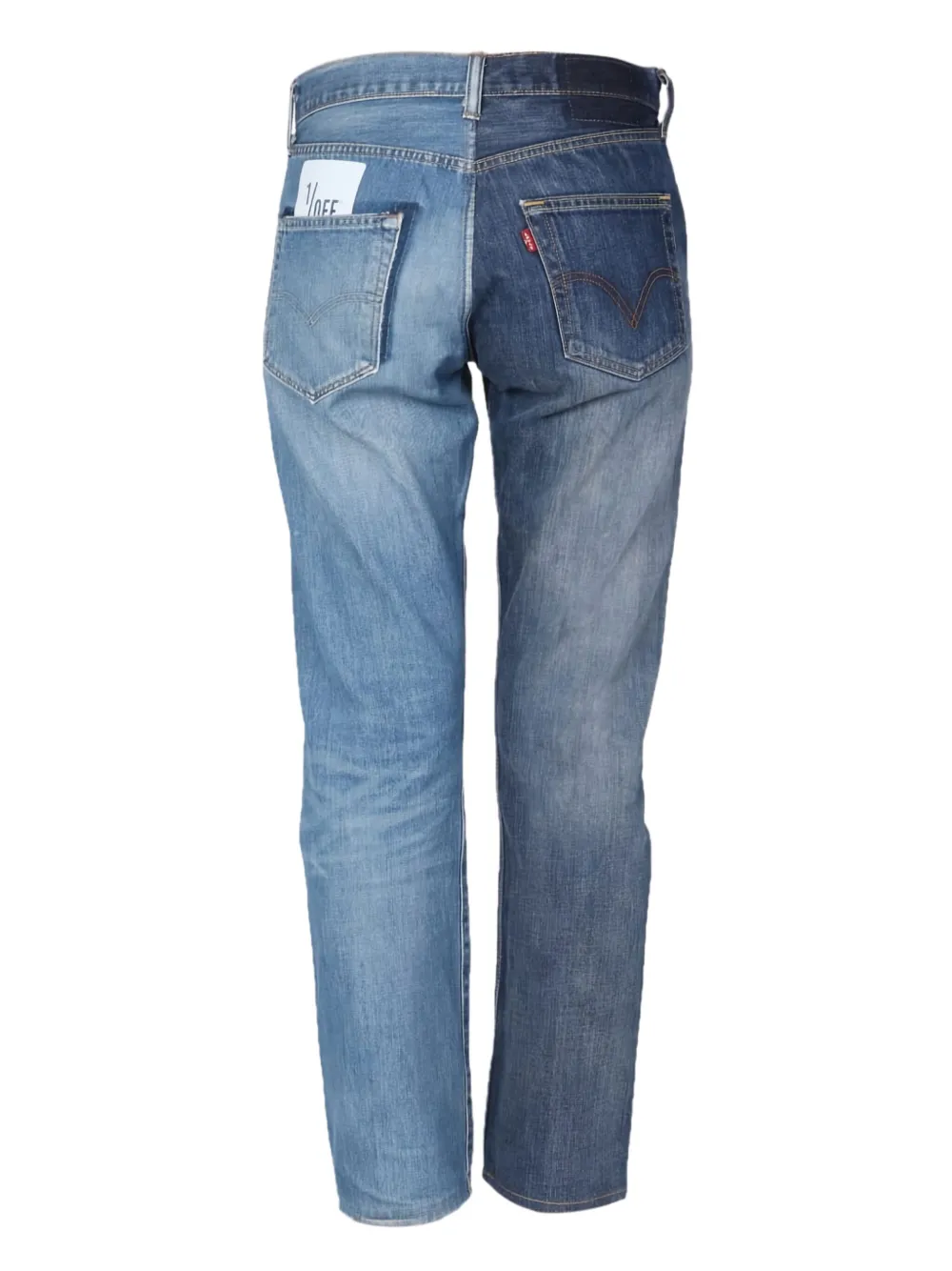 1/off Patchwork Jeans In Blue