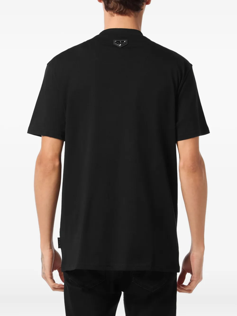 Philipp Plein 3D Terry T-shirt Zwart
