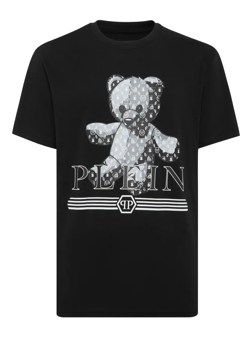 Philipp Plein playera Teddy con monograma | negro | Image 1