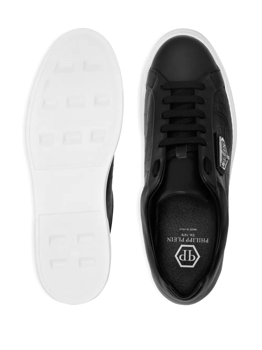 Philipp Plein Leather Sneakers