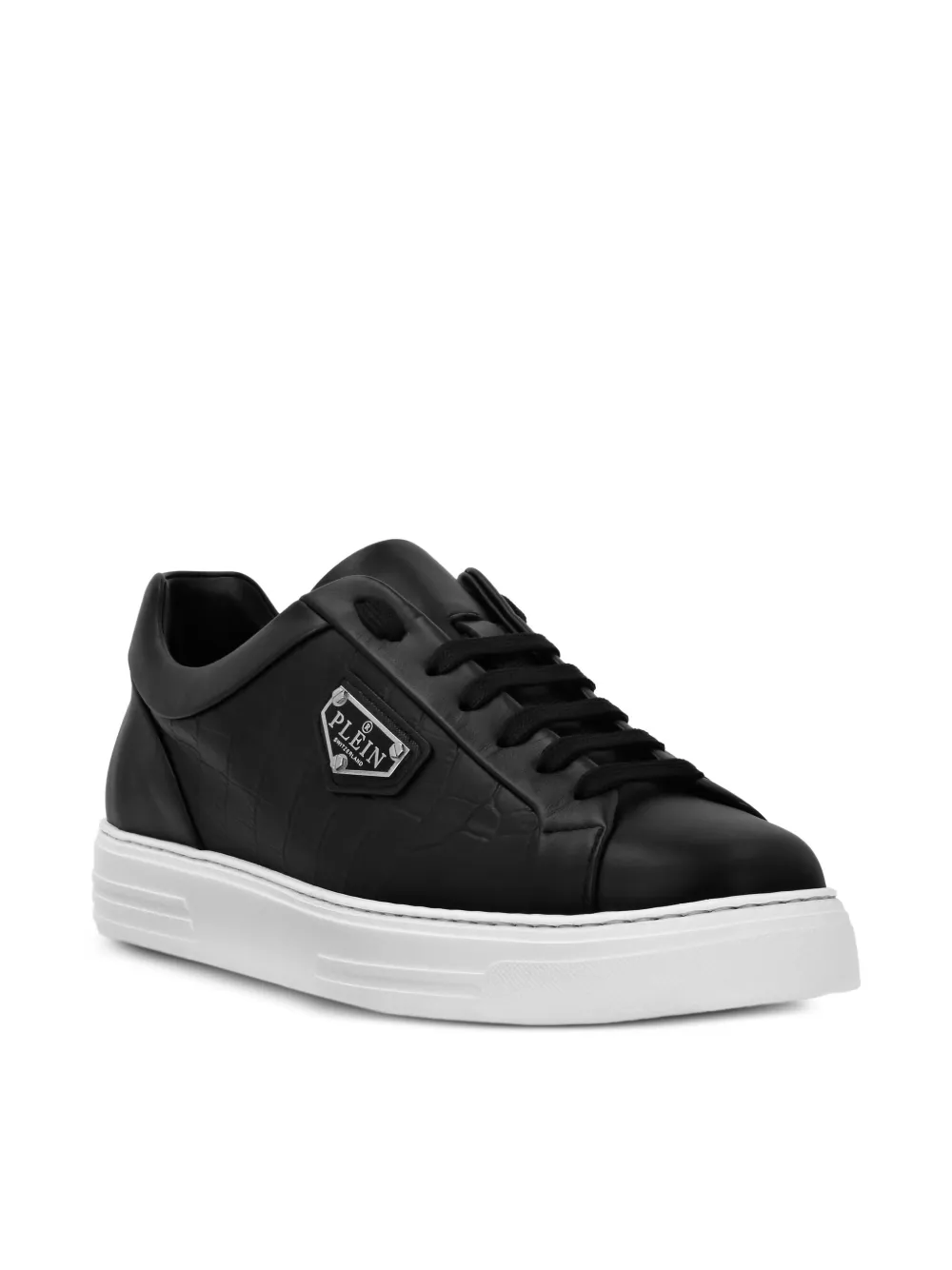 Philipp Plein baskets en cuir | baskets basses | Image 2