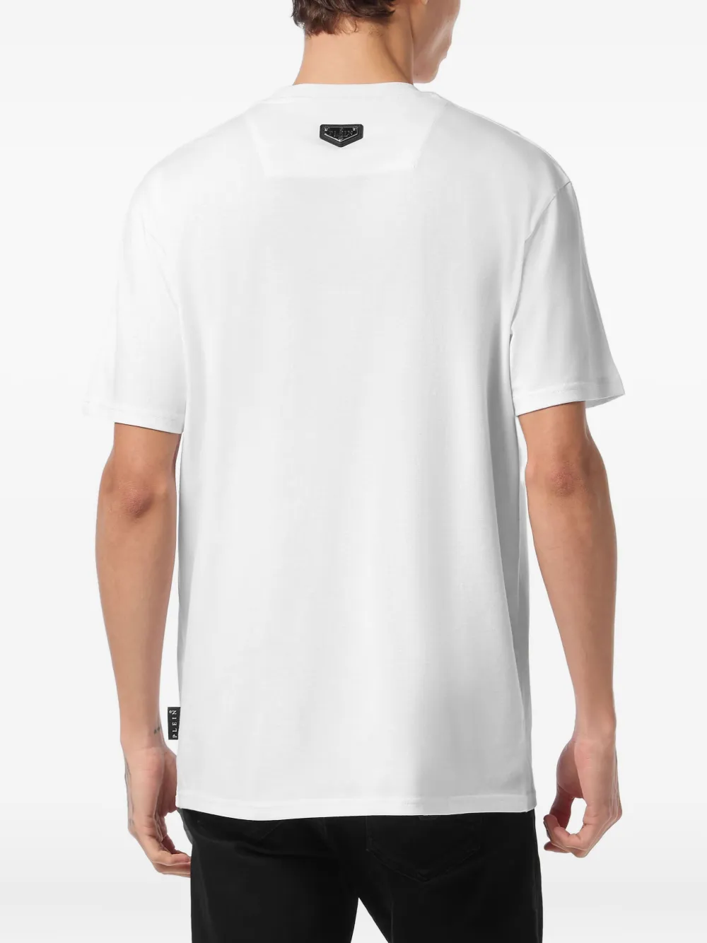 Philipp Plein Teddy T-shirt met monogram Wit