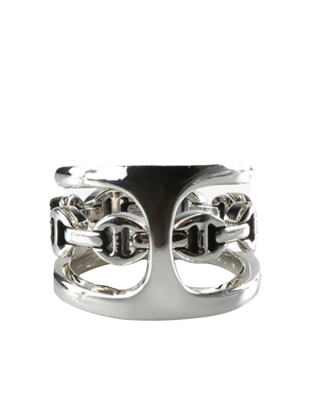Hoorsenbuhs Phantom Clique Chain Ring In Metallic