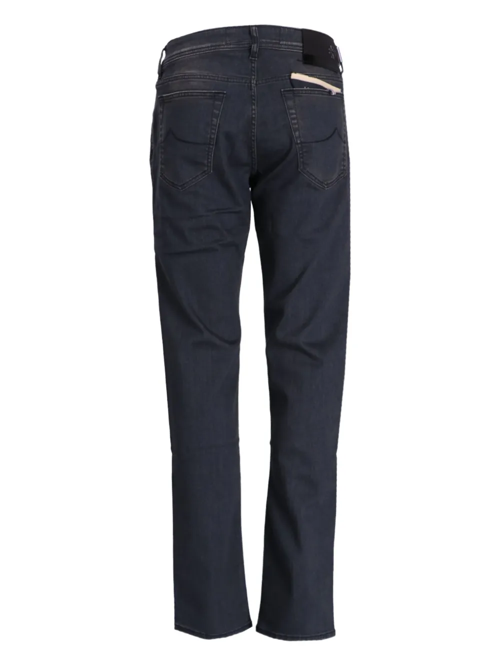 Jacob Cohën Jeans met logopatch - Blauw