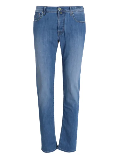 Jacob Cohën logo-patch jeans