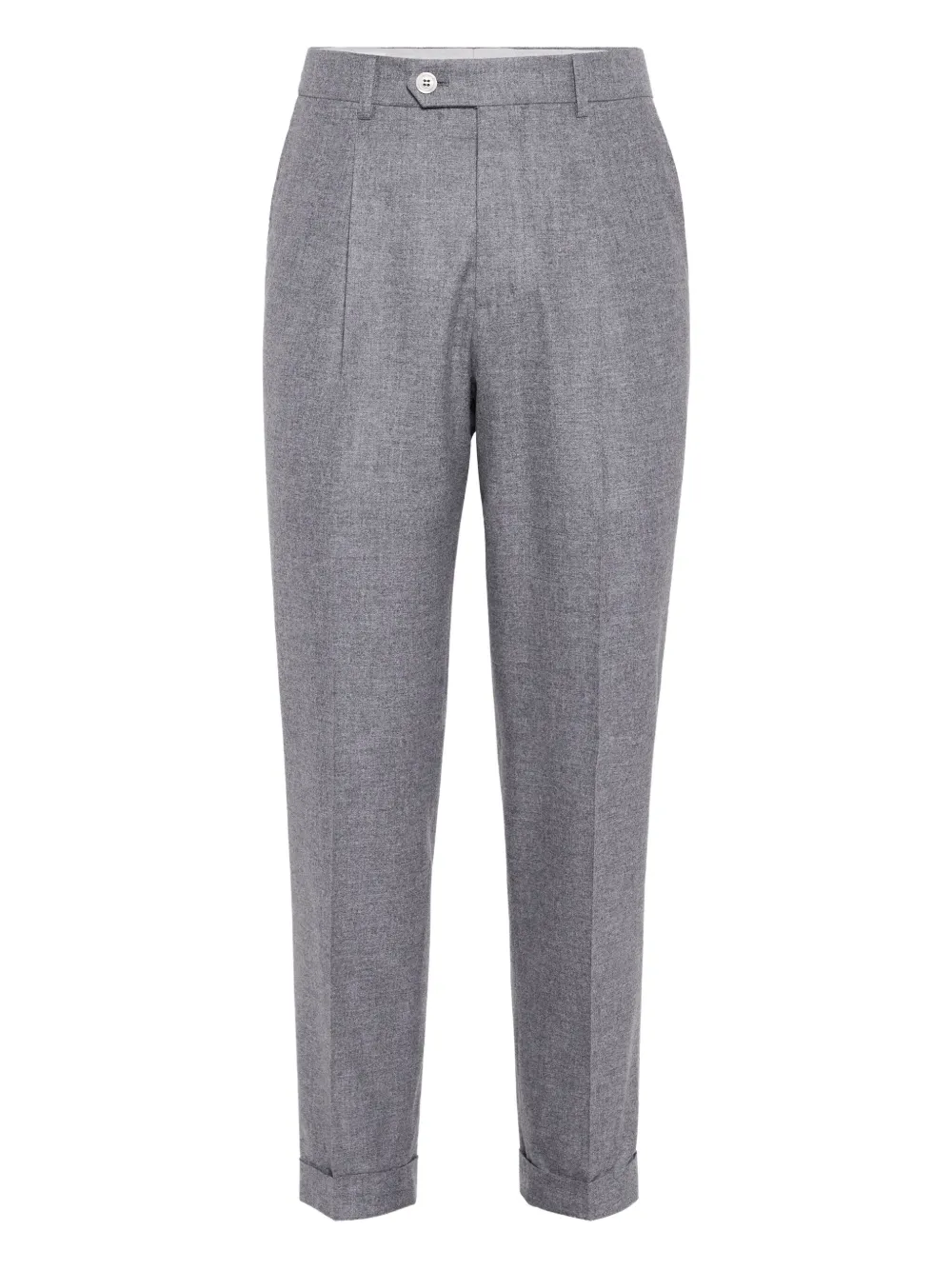 Brunello Cucinelli Flannel trousers | Grey | Image 1