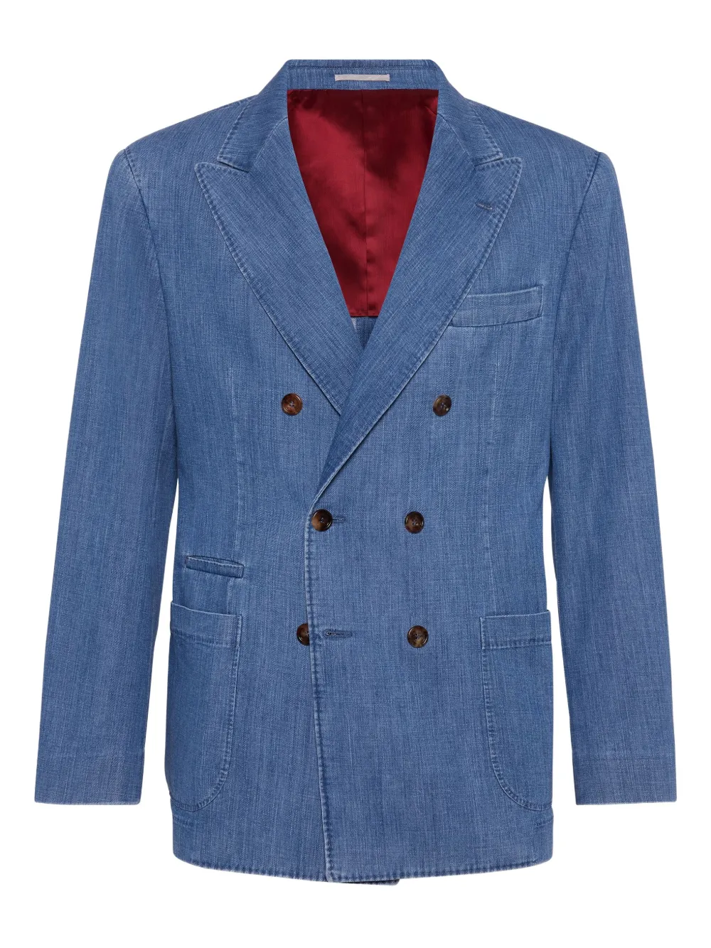 Brunello Cucinelli blazer de mezclilla | azul | Image 1