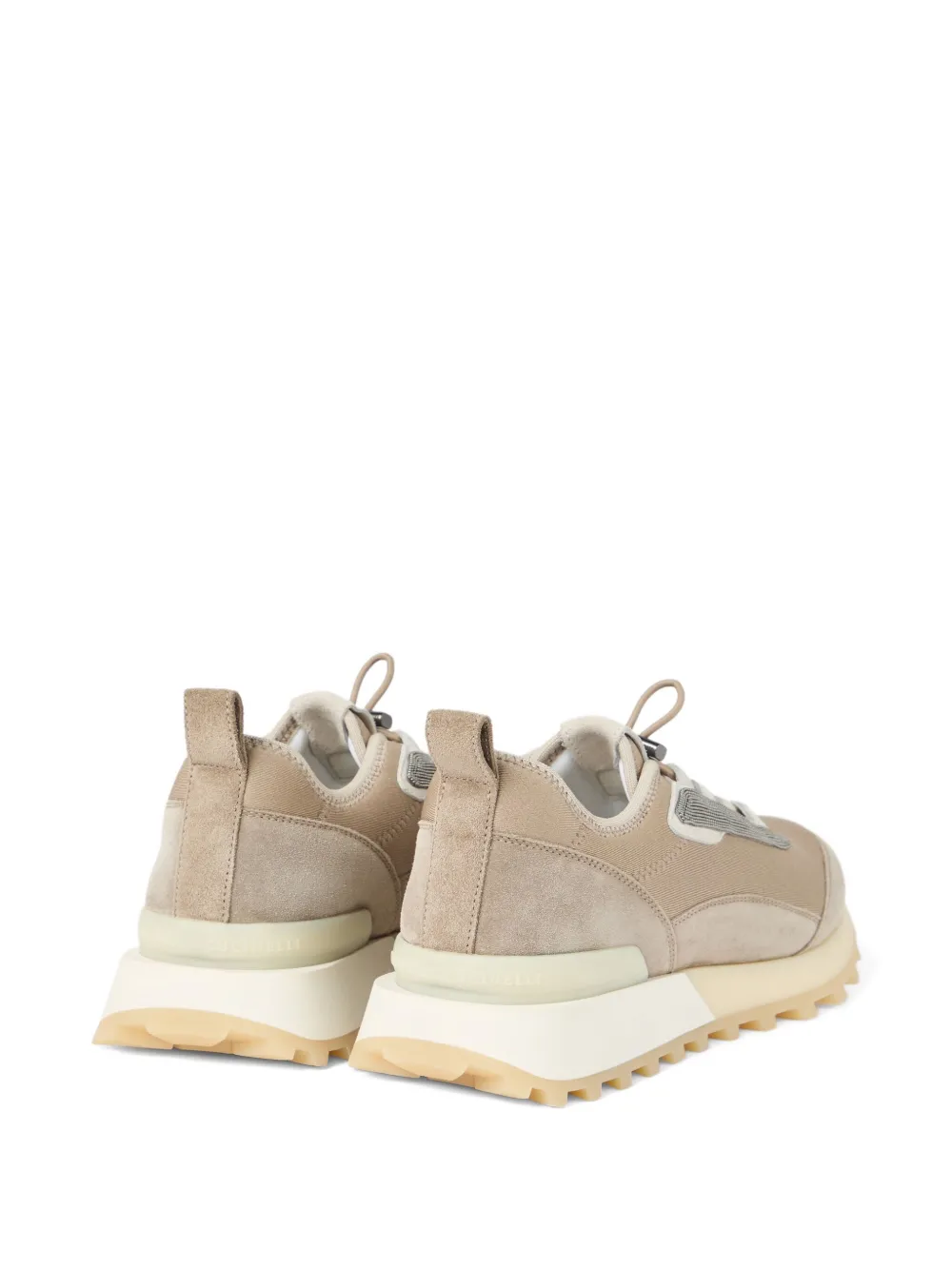Brunello Cucinelli suede sneakers Neutrals