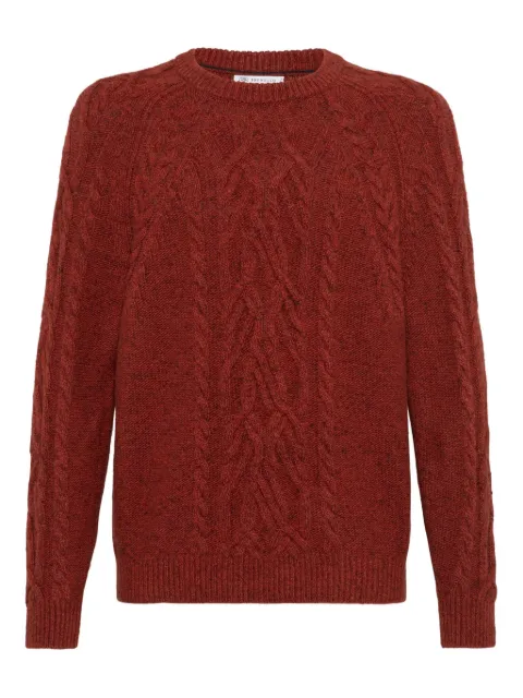 Brunello Cucinelli cable-knit sweater