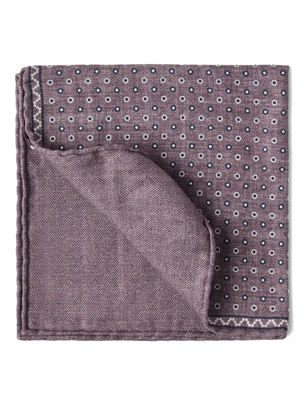 Brunello Cucinelli silk pocket square | Purple | Image 1