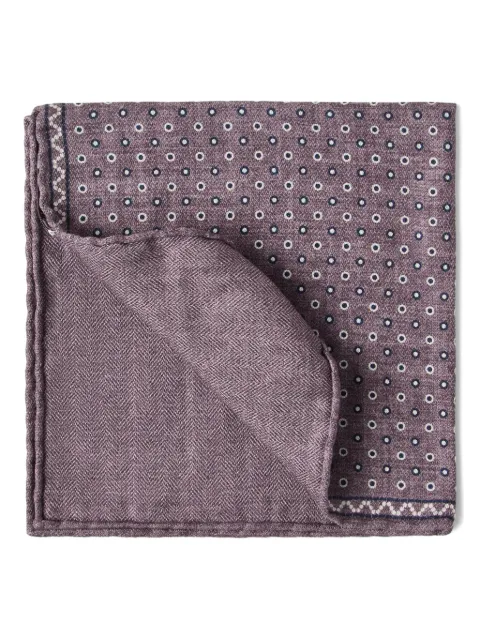 Brunello Cucinelli silk pocket square