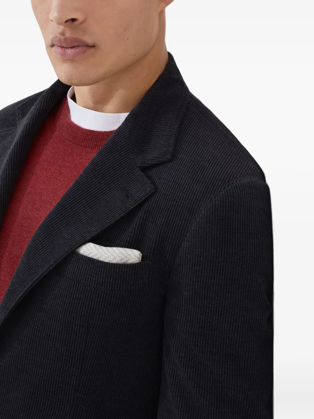 Brunello Cucinelli Zijden pochet Beige
