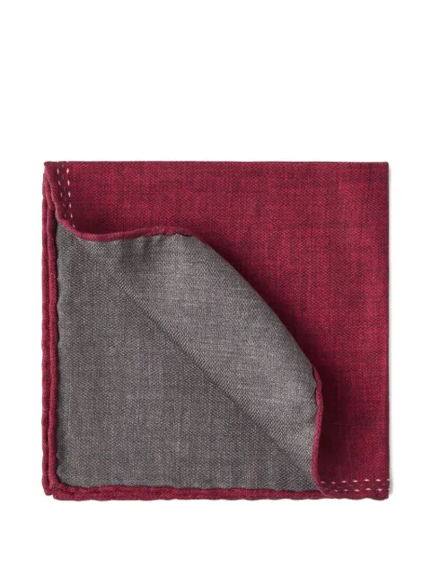 Brunello Cucinelli silk pocket square