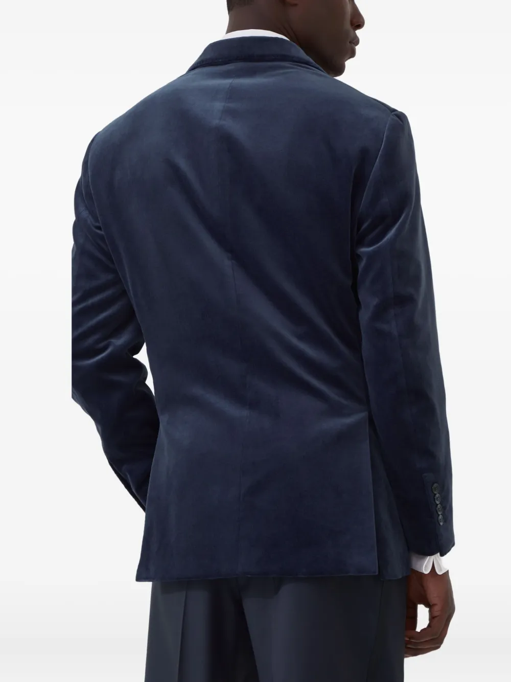 Brunello Cucinelli Smoking blazer Blauw